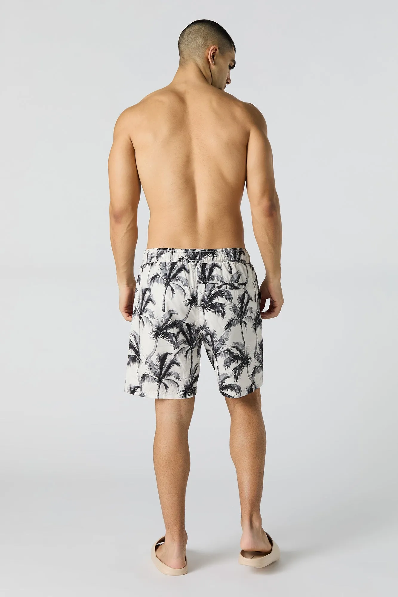 Short de surf imprimé