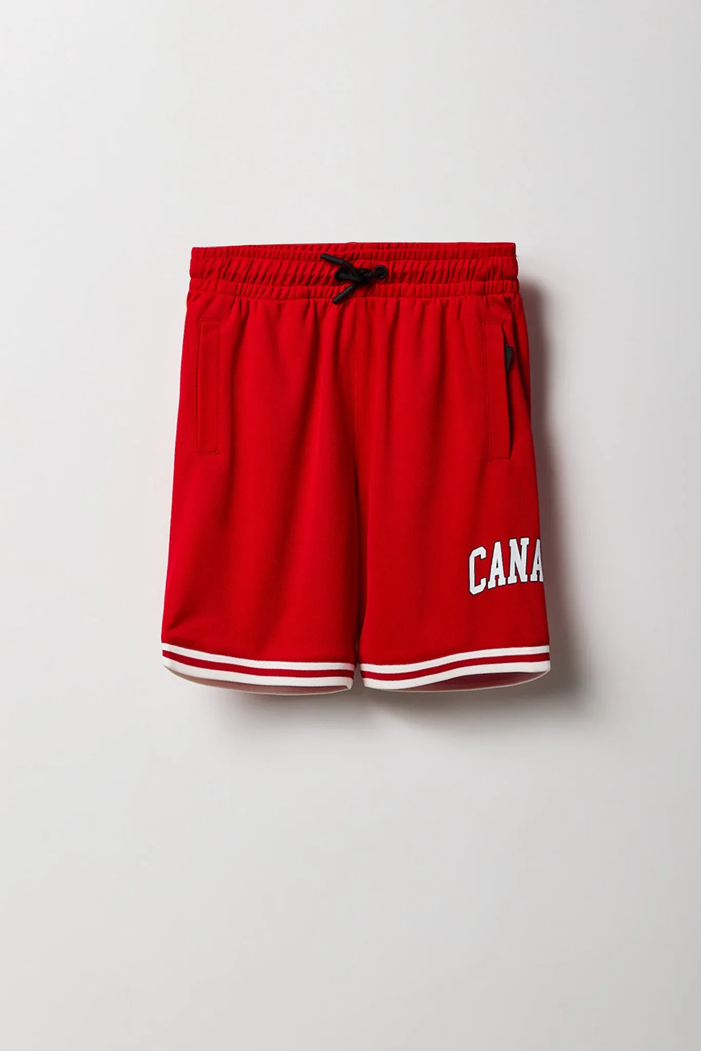 Short en filet à imprimé Canada pour garçon