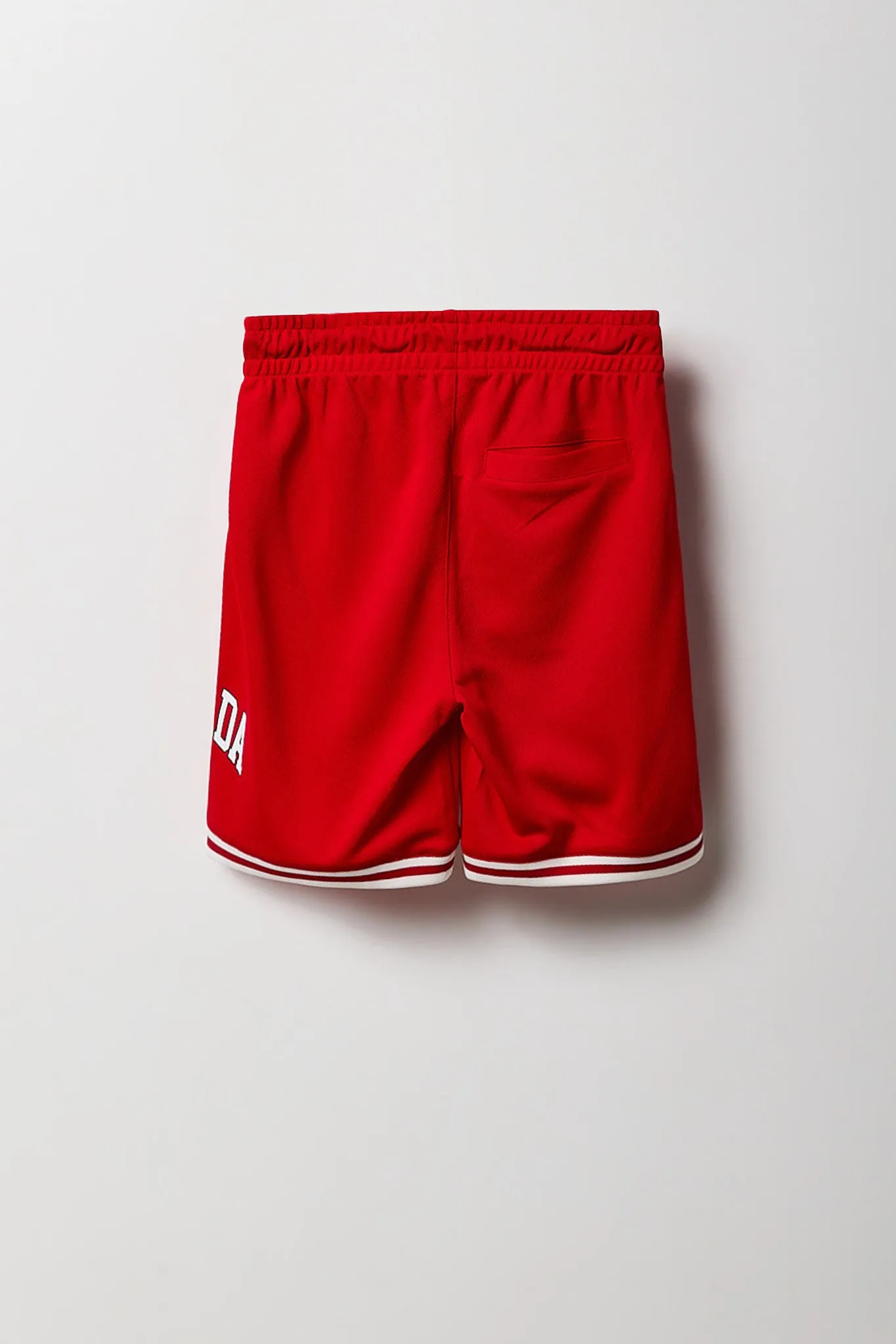 Short en filet à imprimé Canada pour garçon