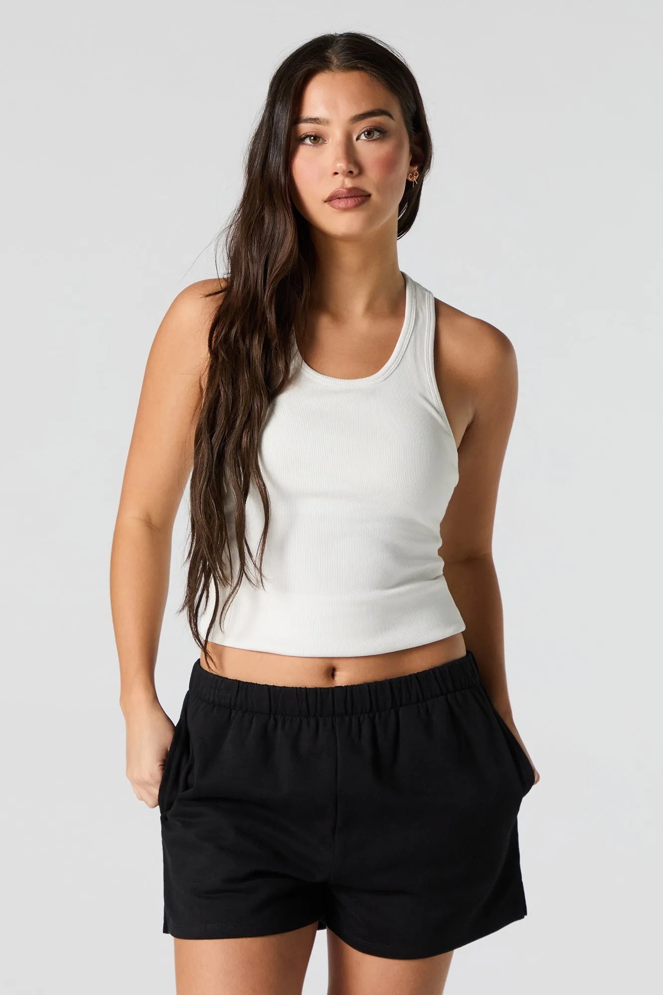 Short en molleton doux