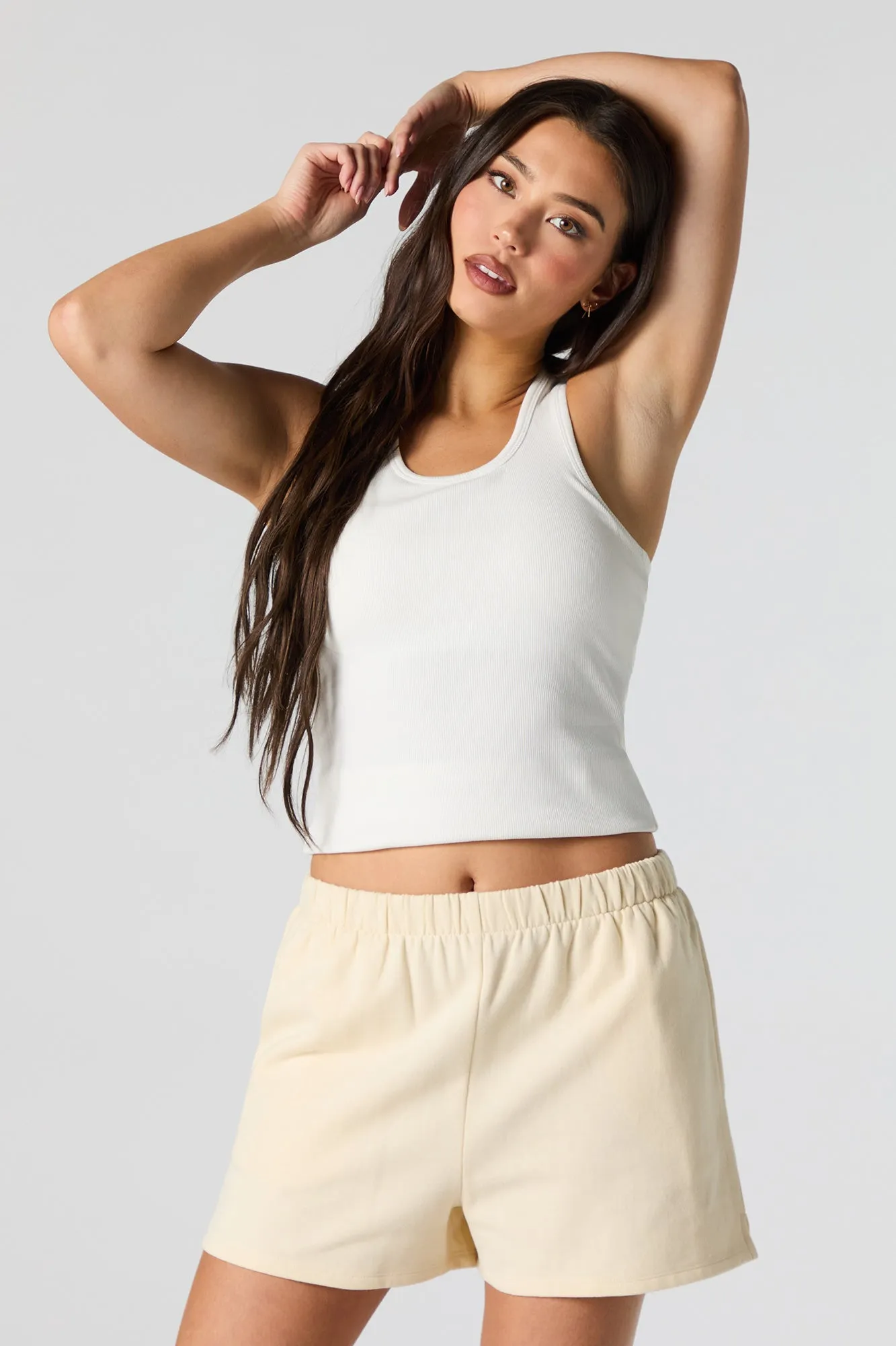 Short en molleton doux