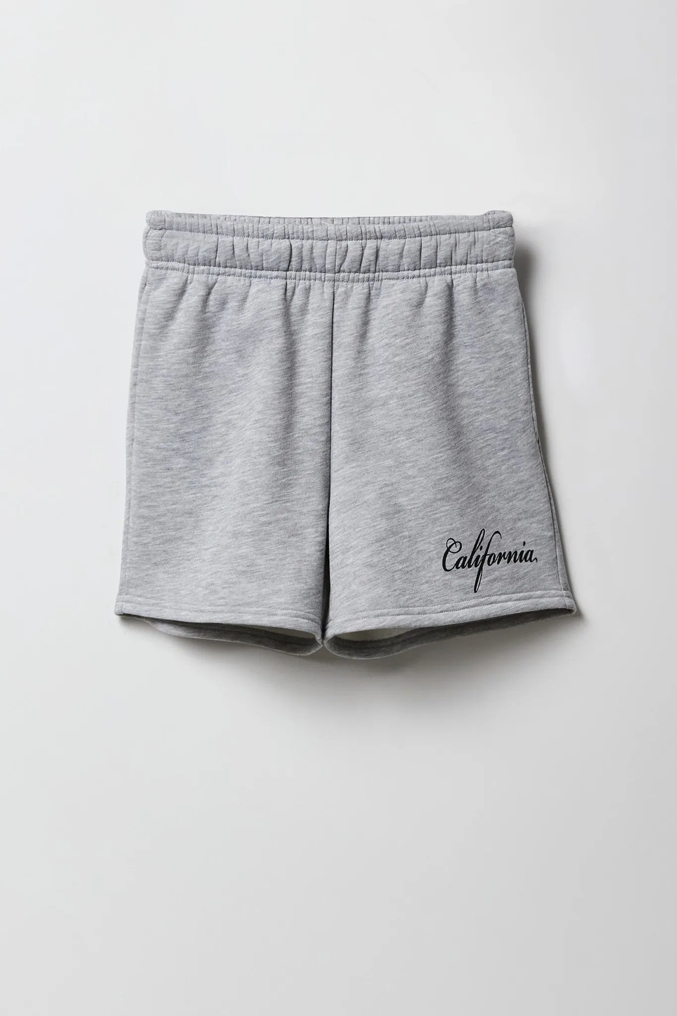 Short en molleton à imprimé City pour fille