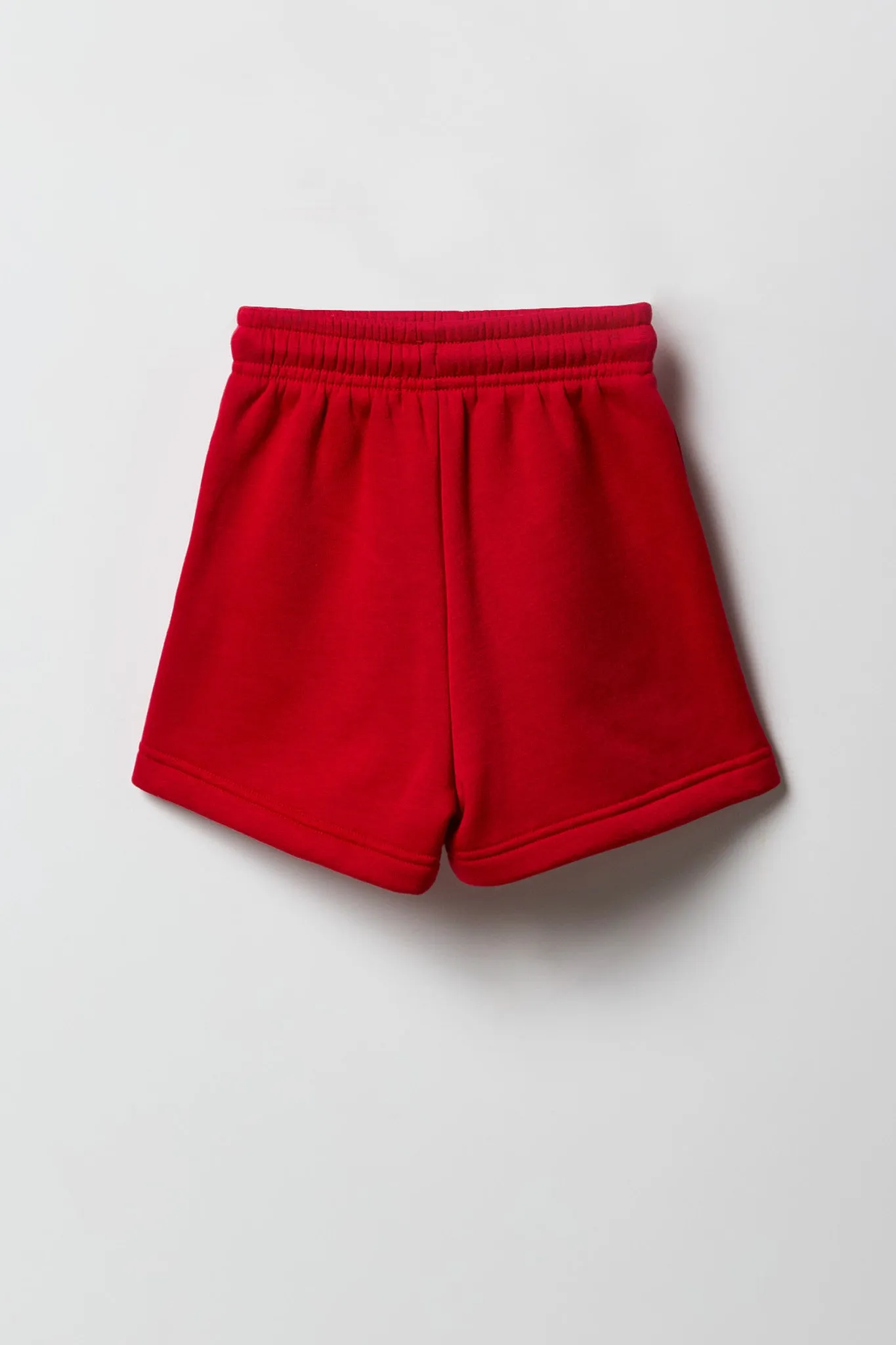 Short en molleton imprimé pour fille