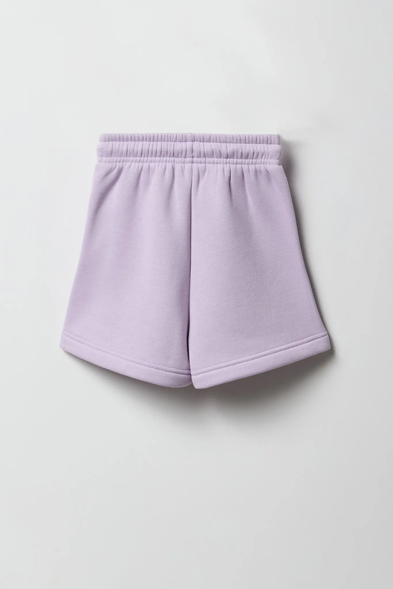 Short en molleton imprimé pour fille