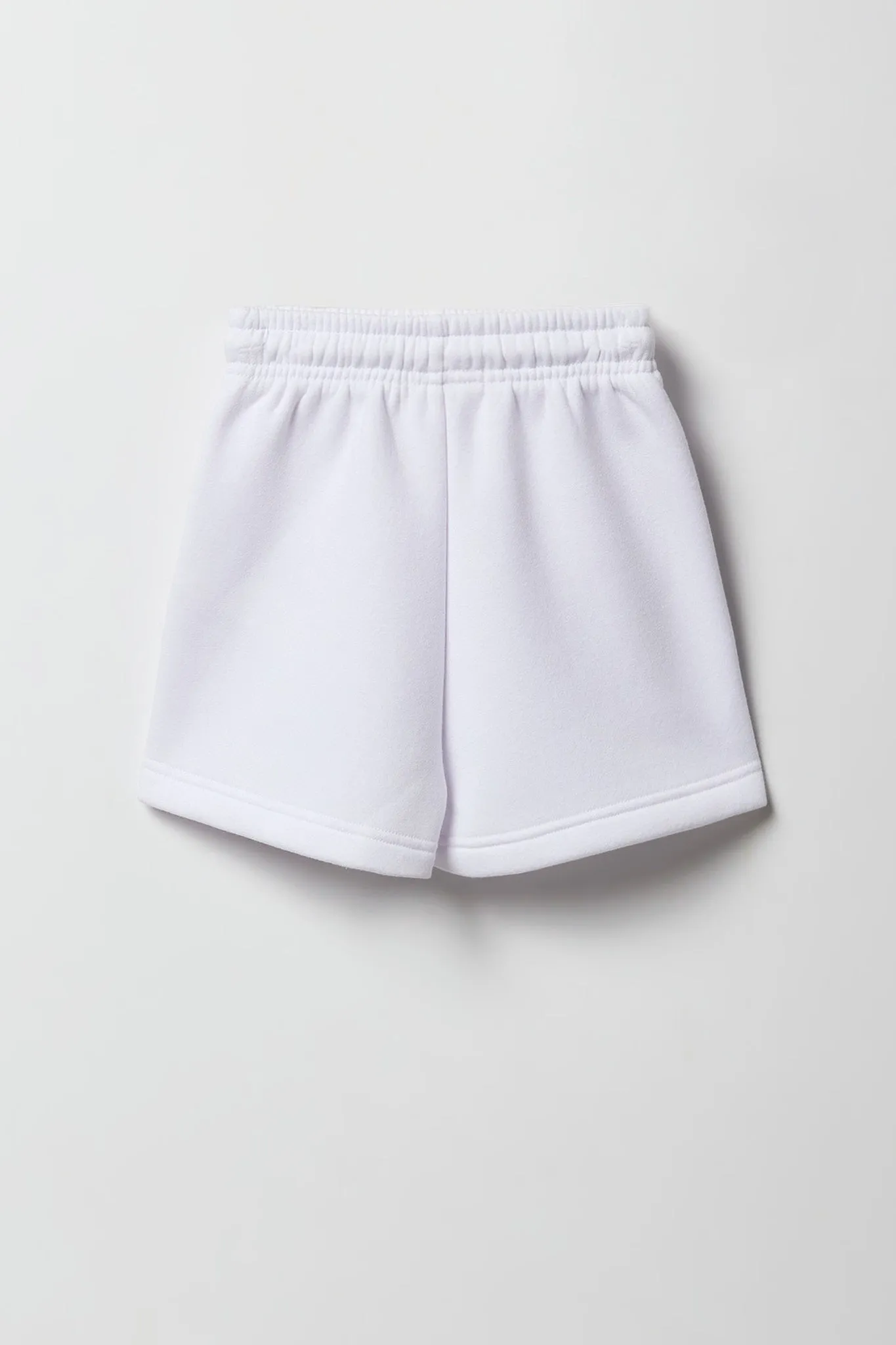 Short en molleton imprimé pour fille