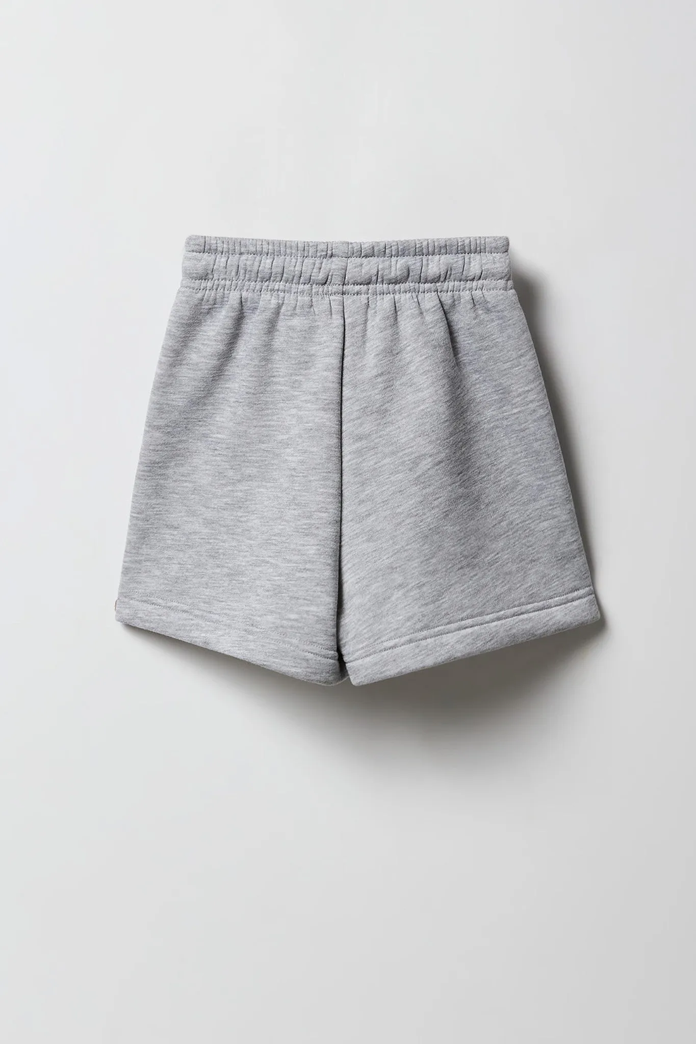 Short en molleton imprimé pour fille