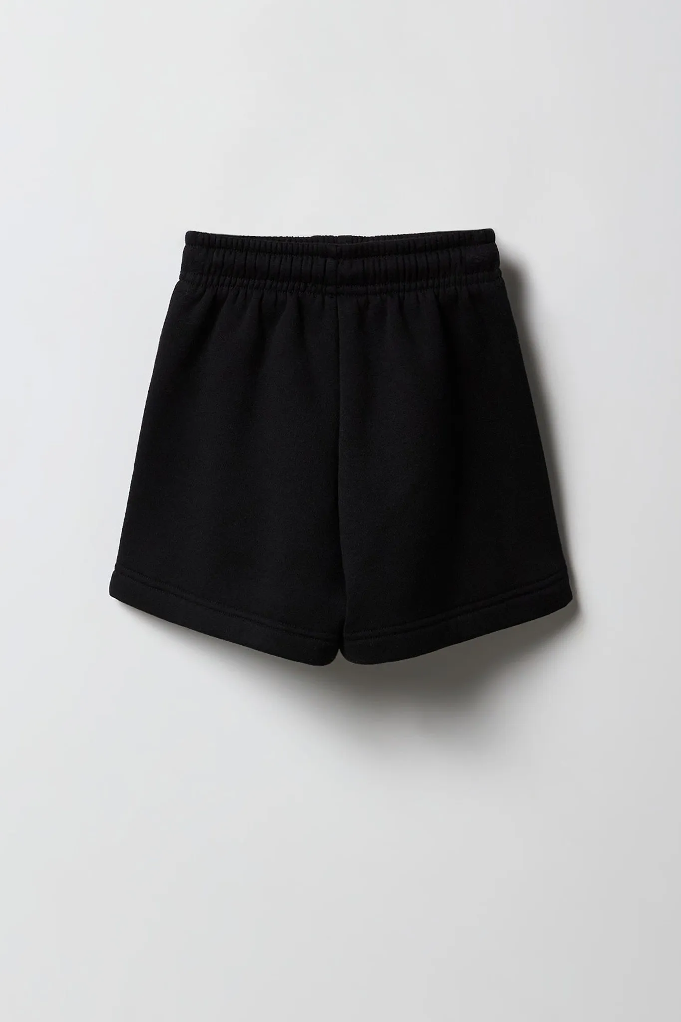 Short en molleton imprimé pour fille