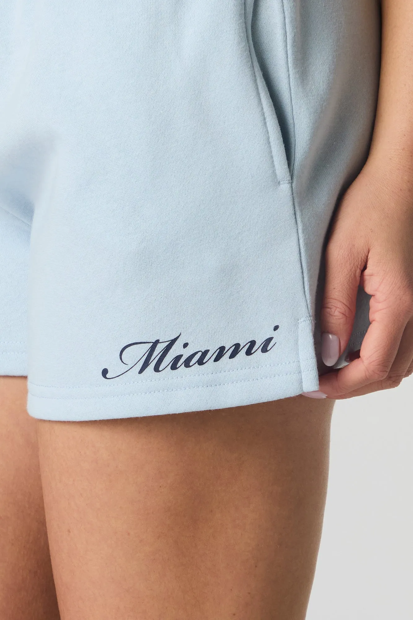 Short en molleton imprimé