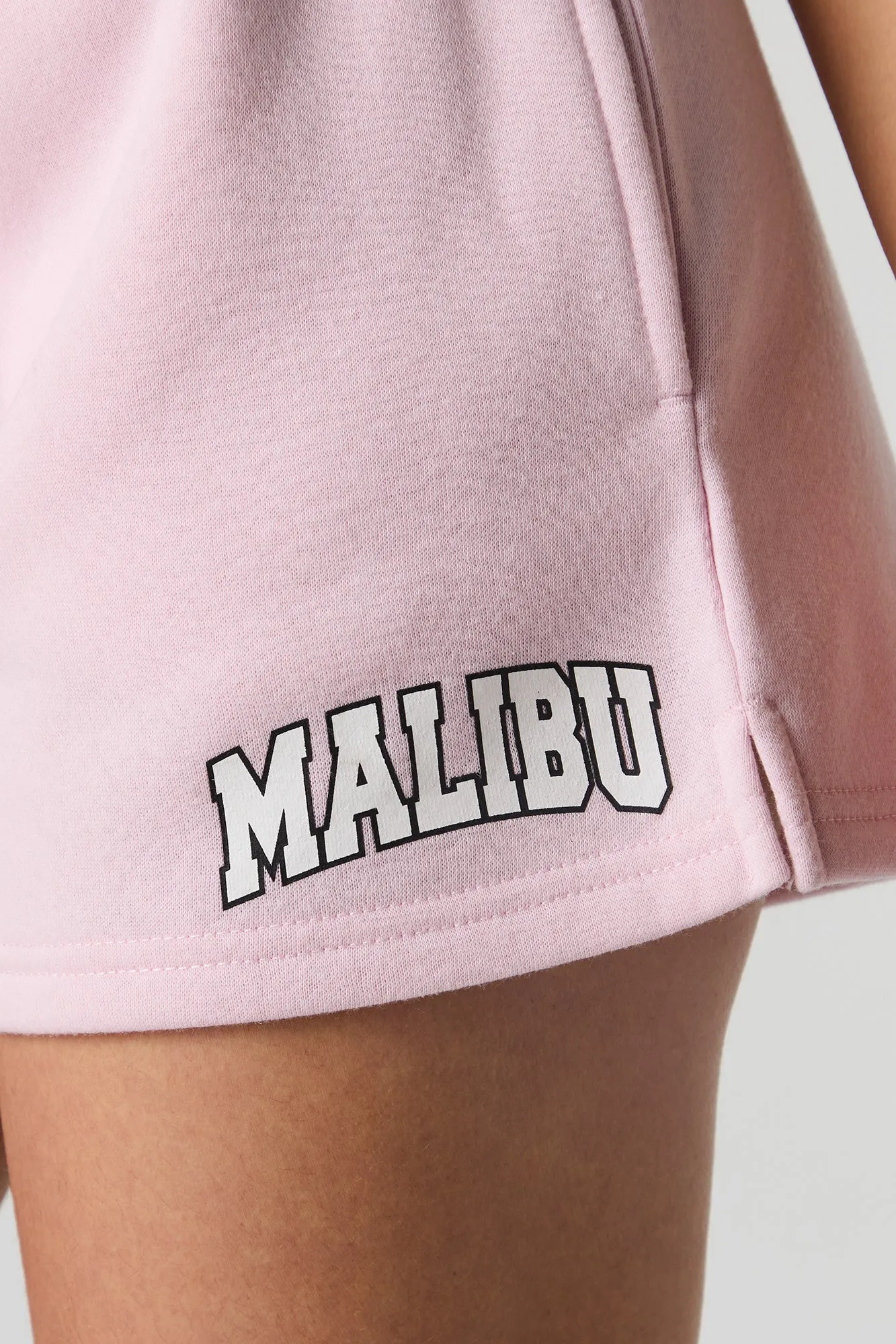 Short en molleton imprimé