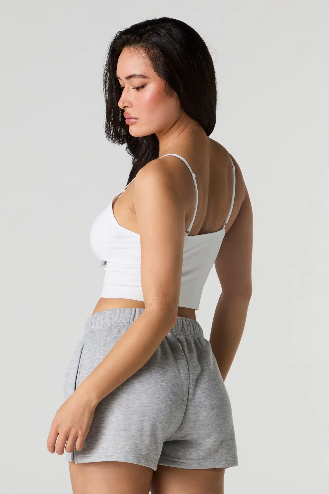 Short en molleton imprimé