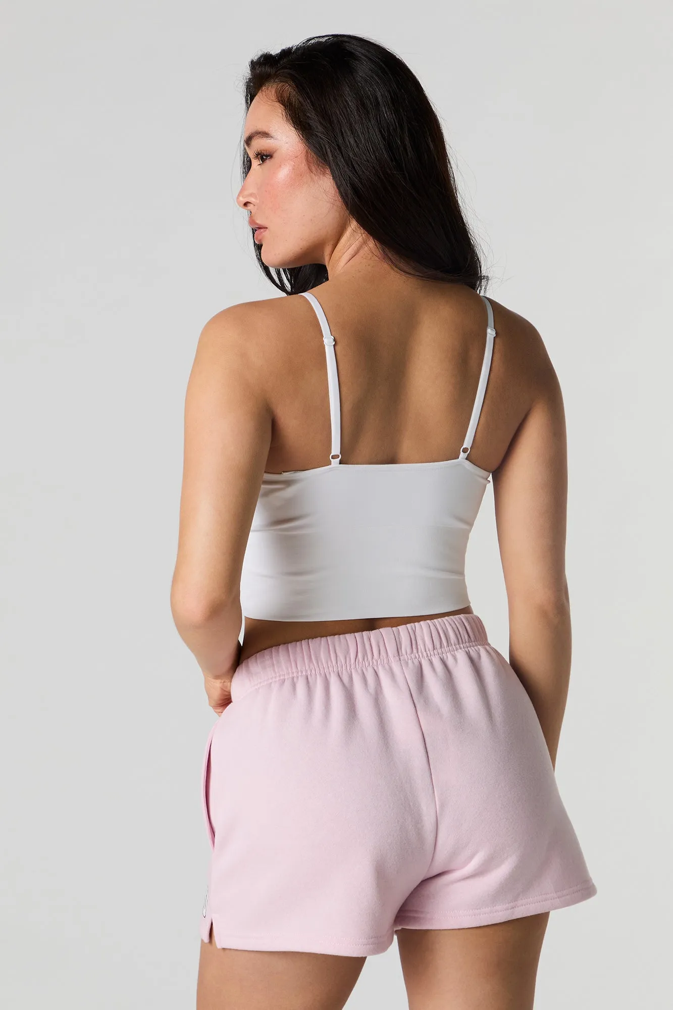 Short en molleton imprimé