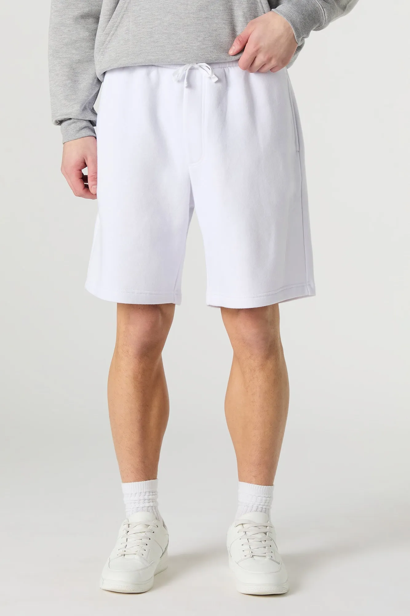 Short en molleton long classique