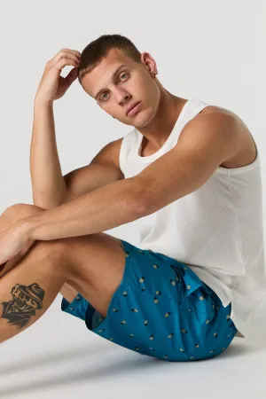 Short à imprimé Summer et taille coulissante