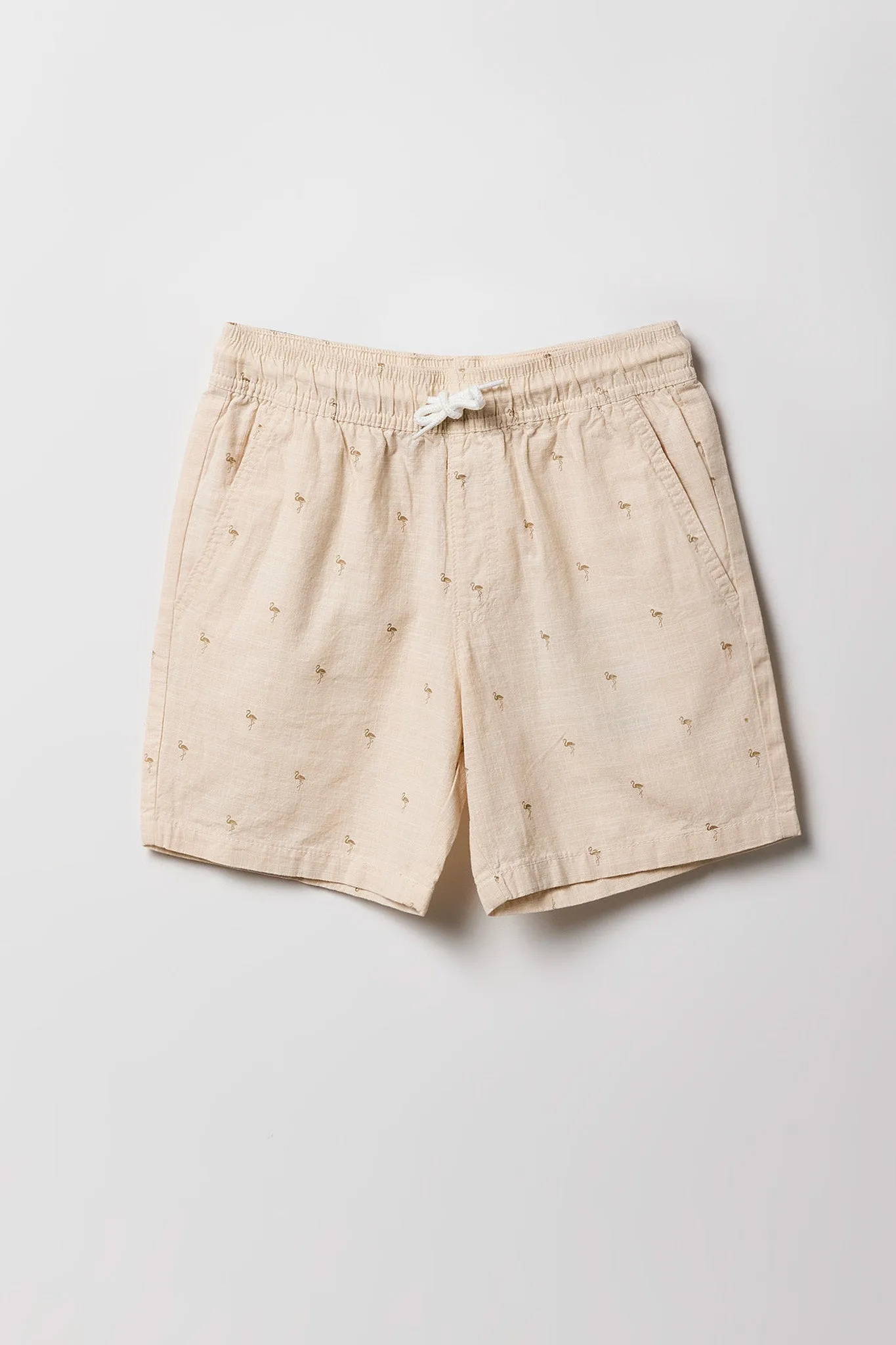 Short à taille coulissante à imprimé Summer pour garçons