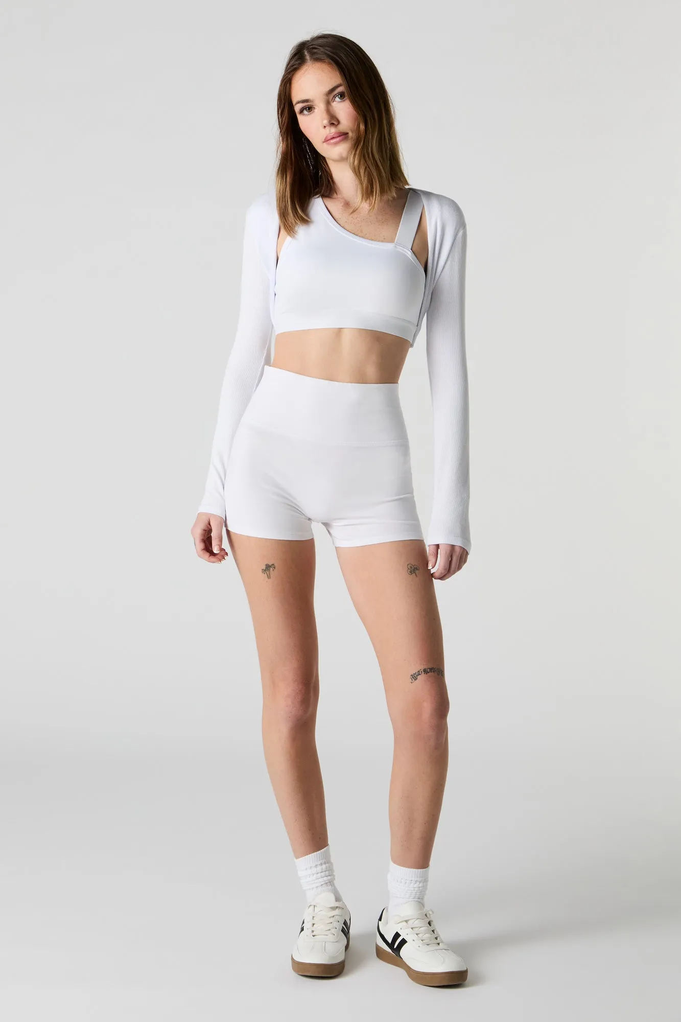 Short à taille haute