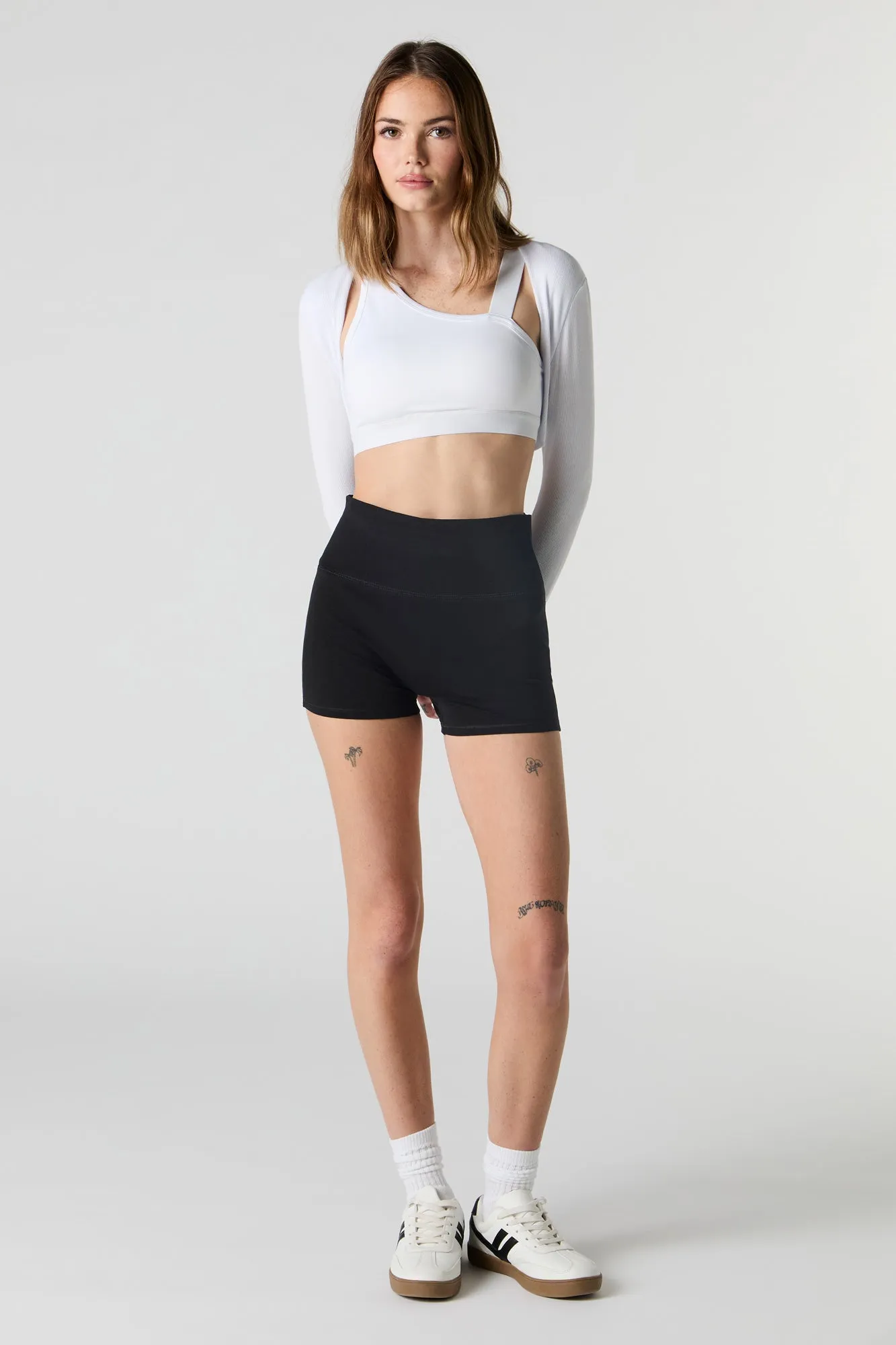 Short à taille haute
