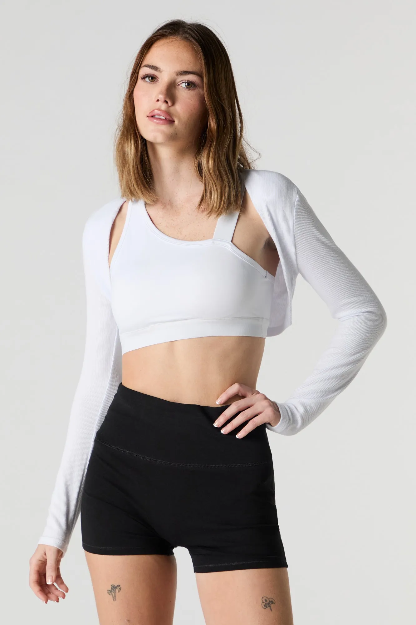 Short à taille haute