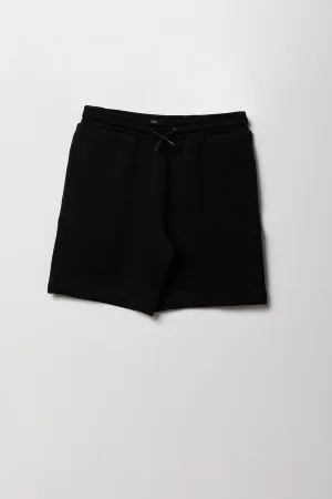 Short texturé à taille coulissante pour garçon