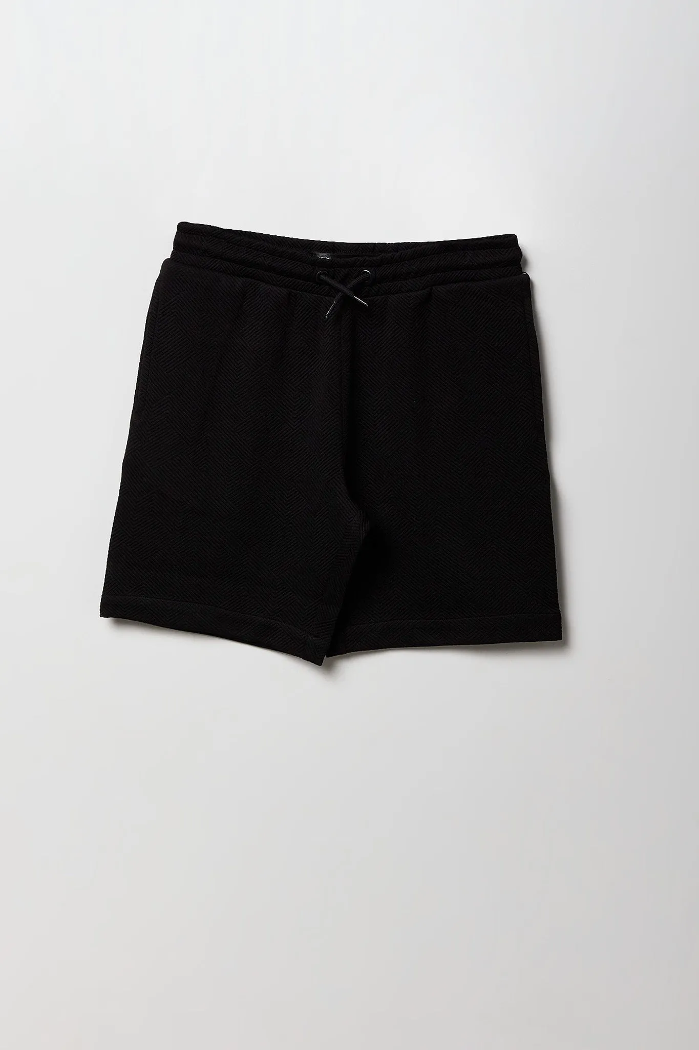 Short texturé à taille coulissante pour garçon