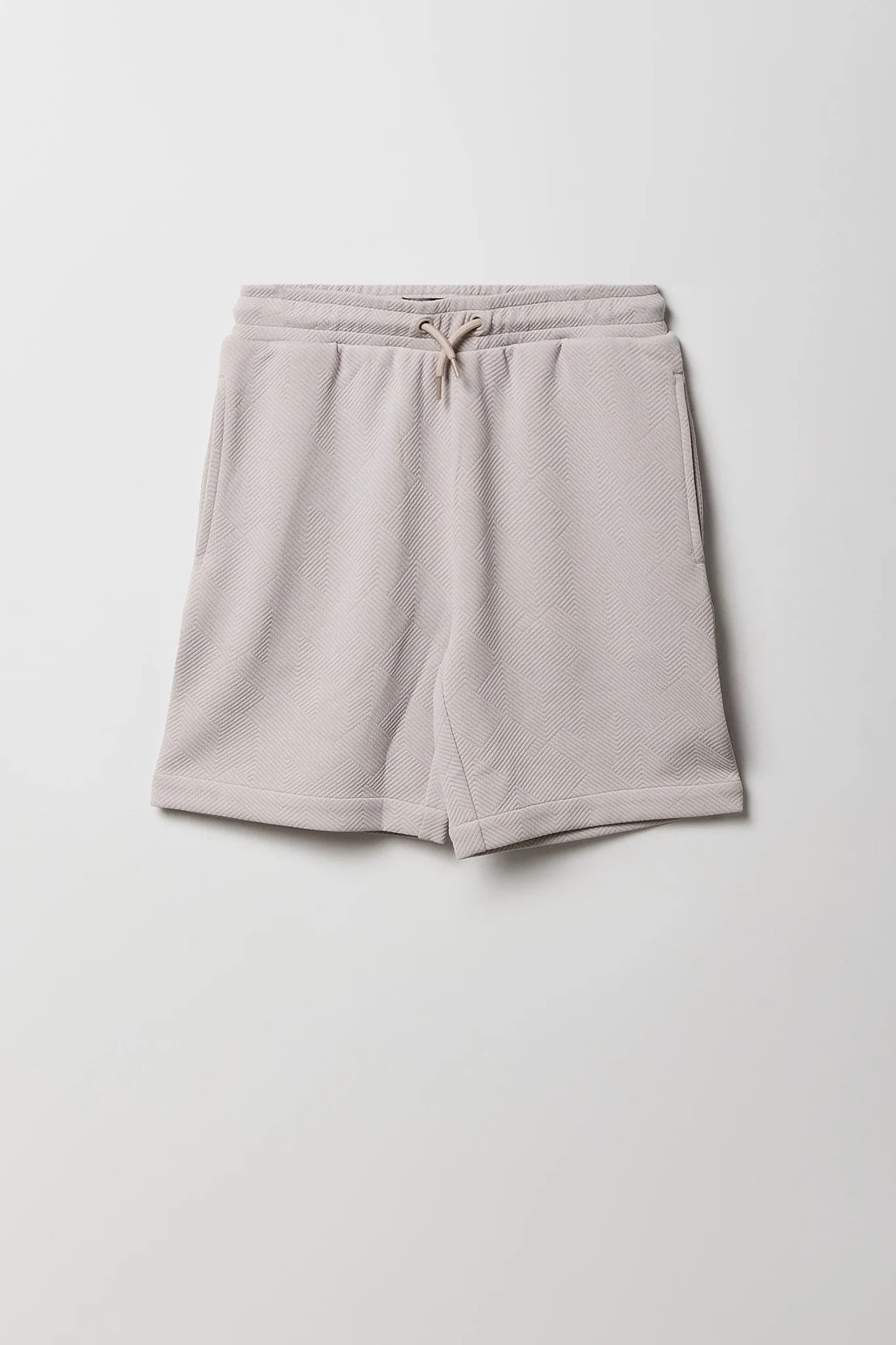 Short texturé à taille coulissante pour garçon