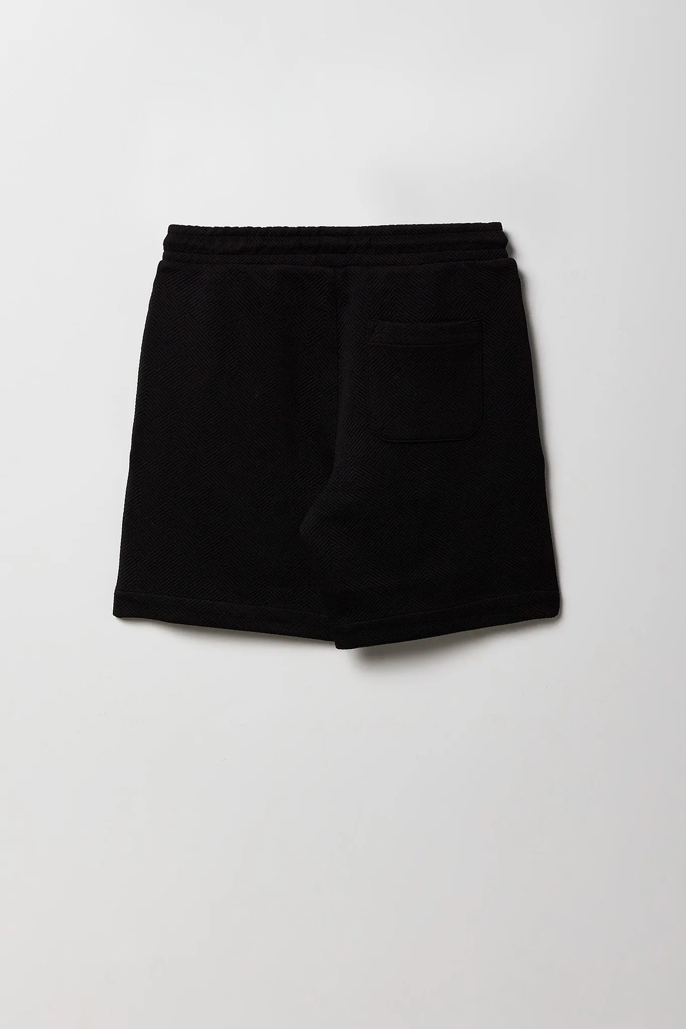 Short texturé à taille coulissante pour garçon