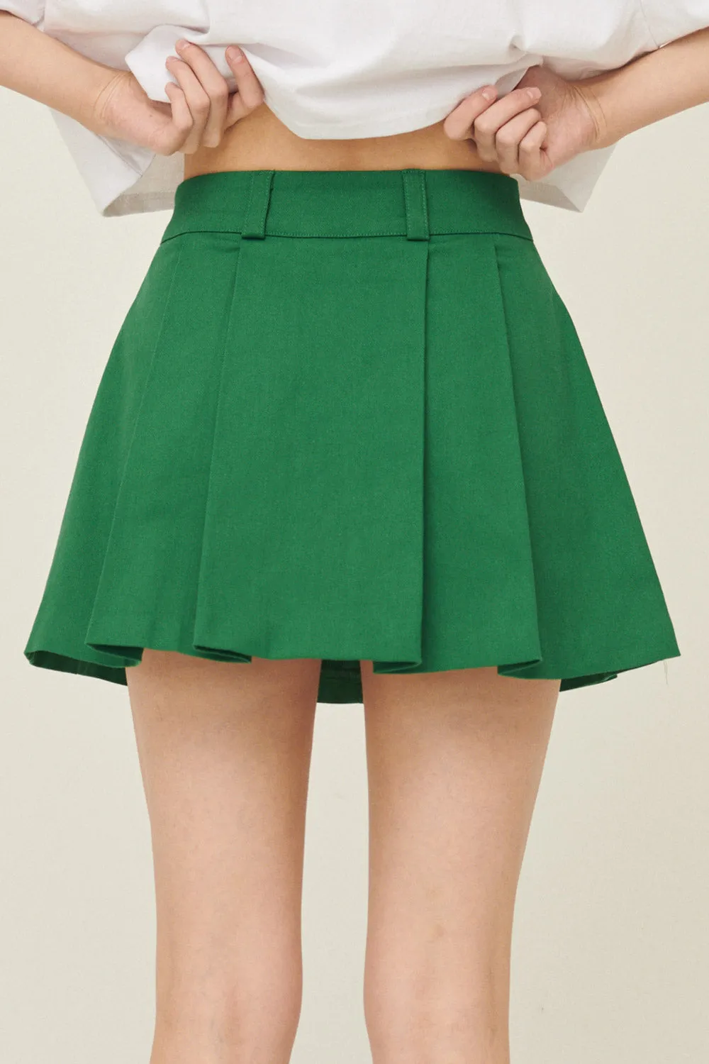 Sienna Kick Pleats Skirt
