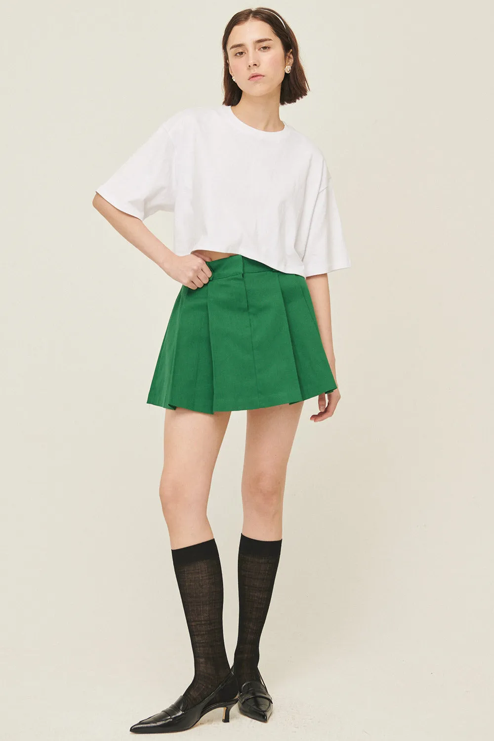 Sienna Kick Pleats Skirt