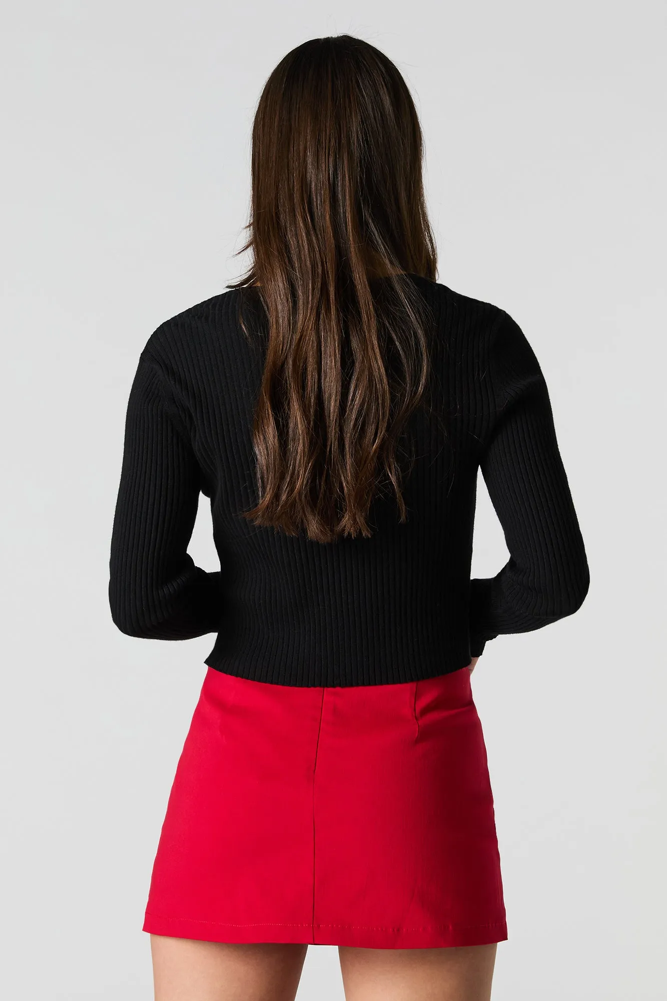 Slit Mini Skort