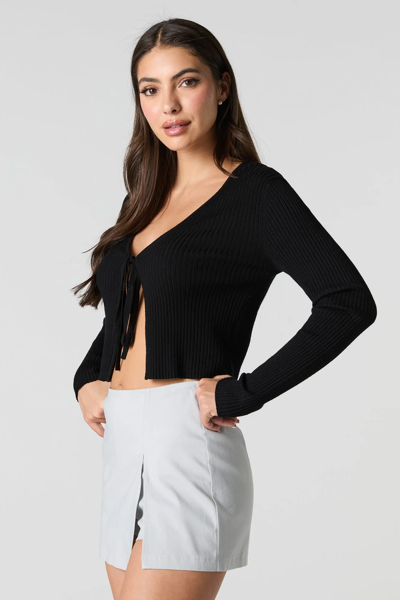Slit Mini Skort