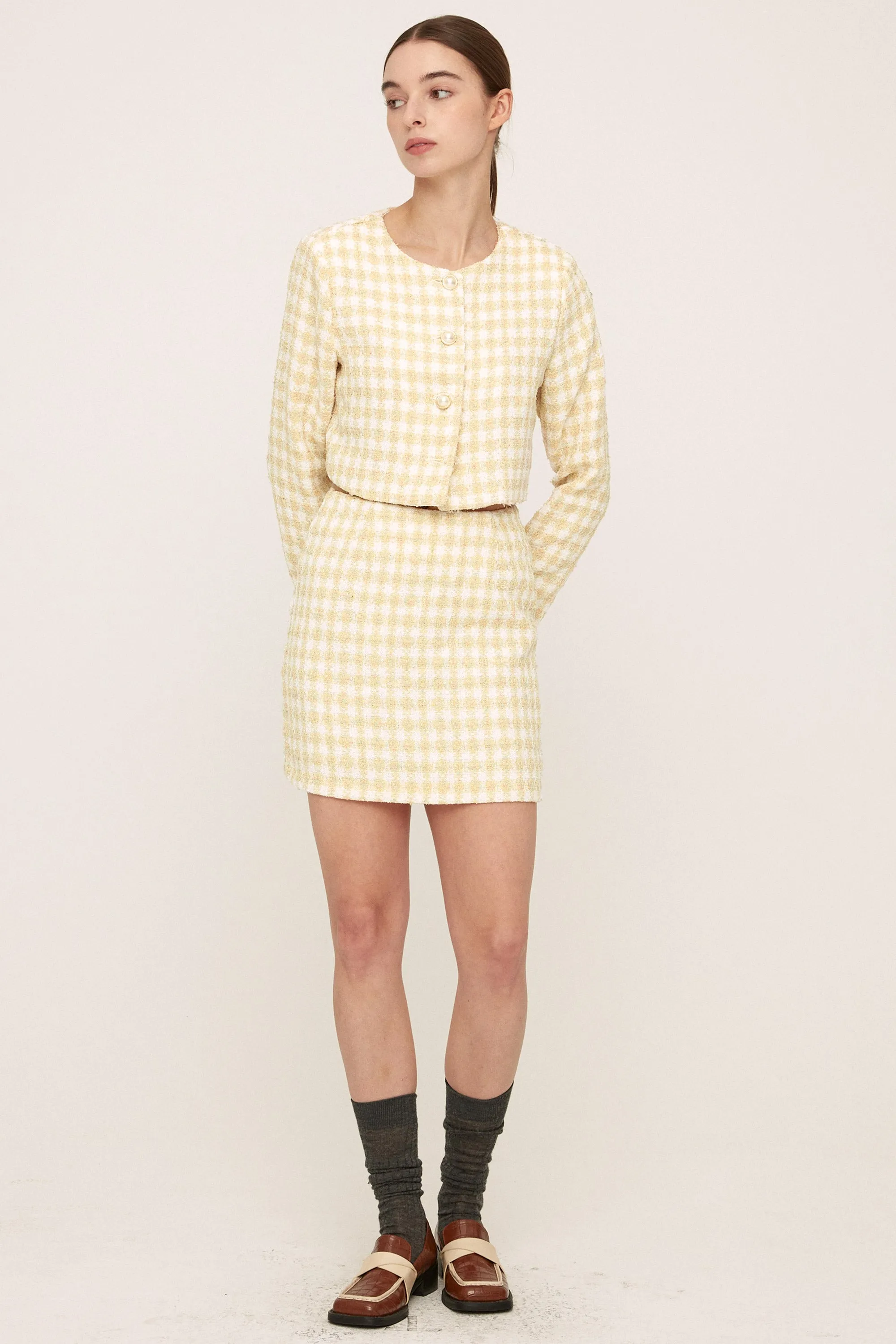 Sophia Tweed Skirt
