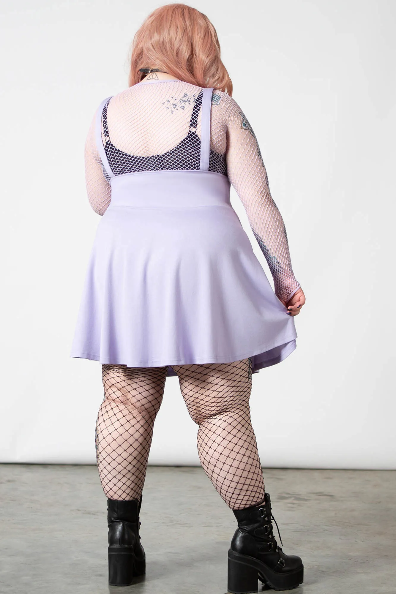 Suspend Me Statement Skirt [PASTEL LILAC]