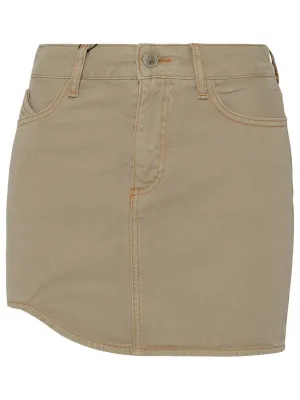 The Attico Logo Detailed Mini Skirt