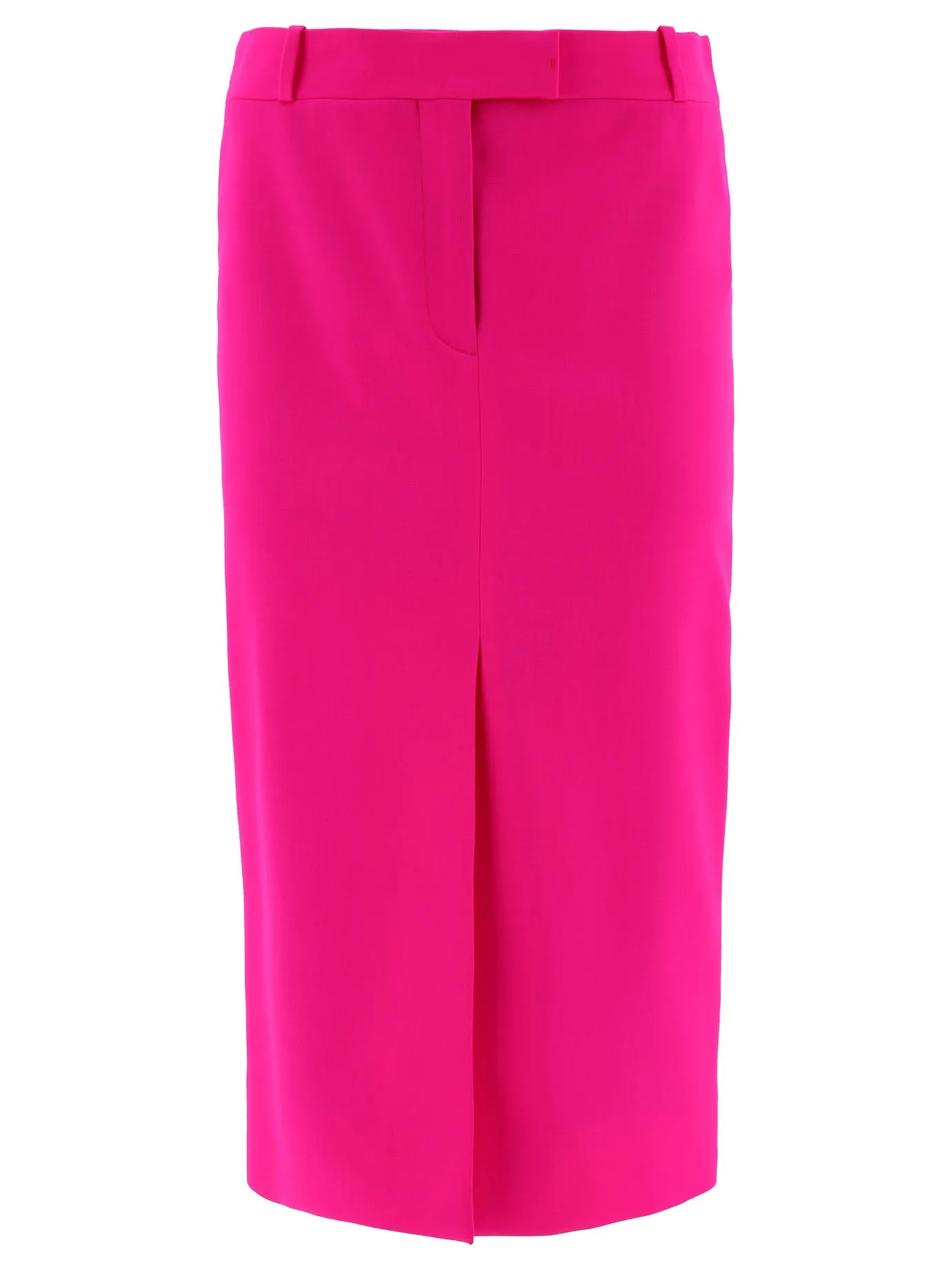 The Attico Slit Detailed Midi Skirt