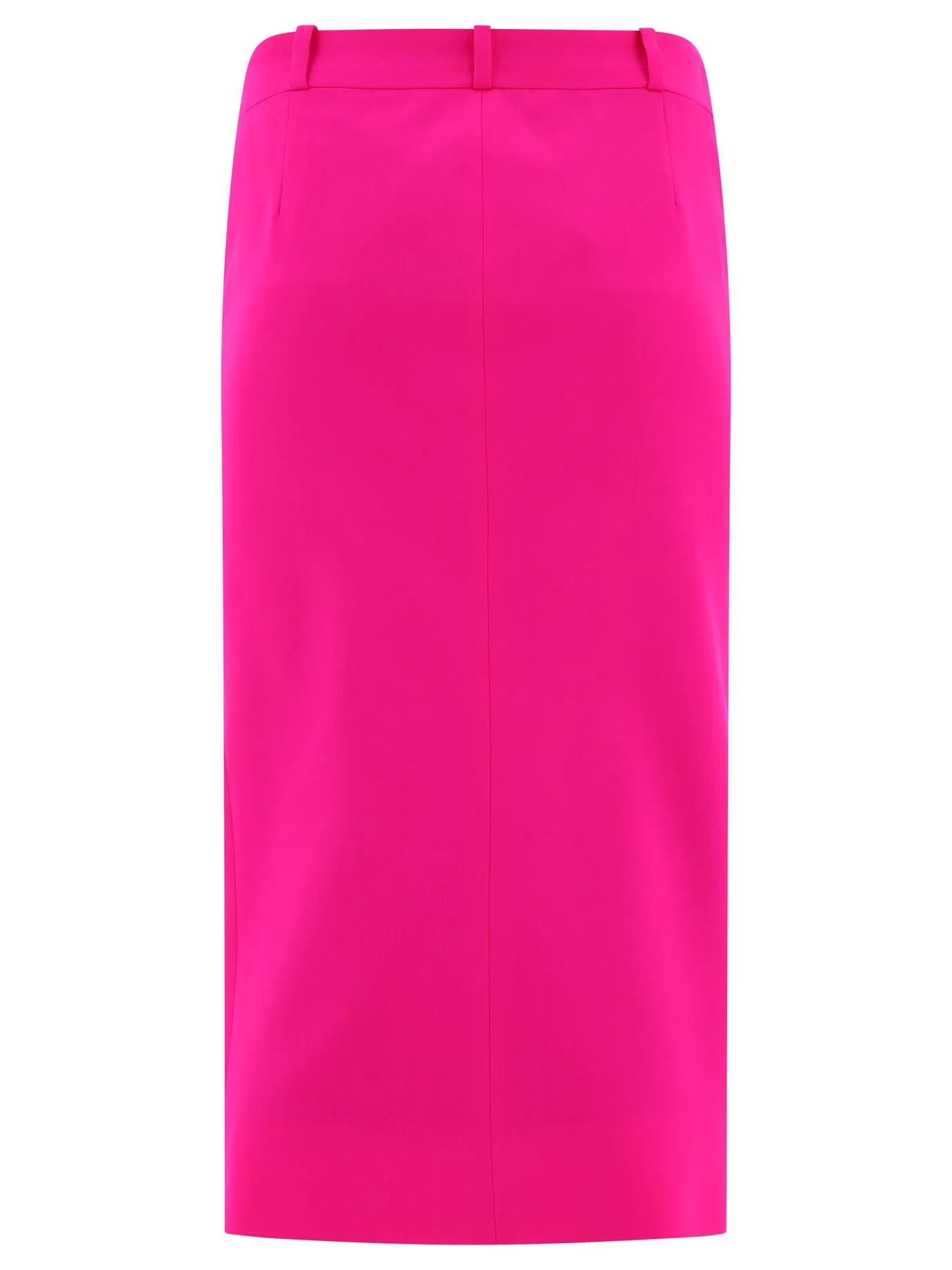 The Attico Slit Detailed Midi Skirt