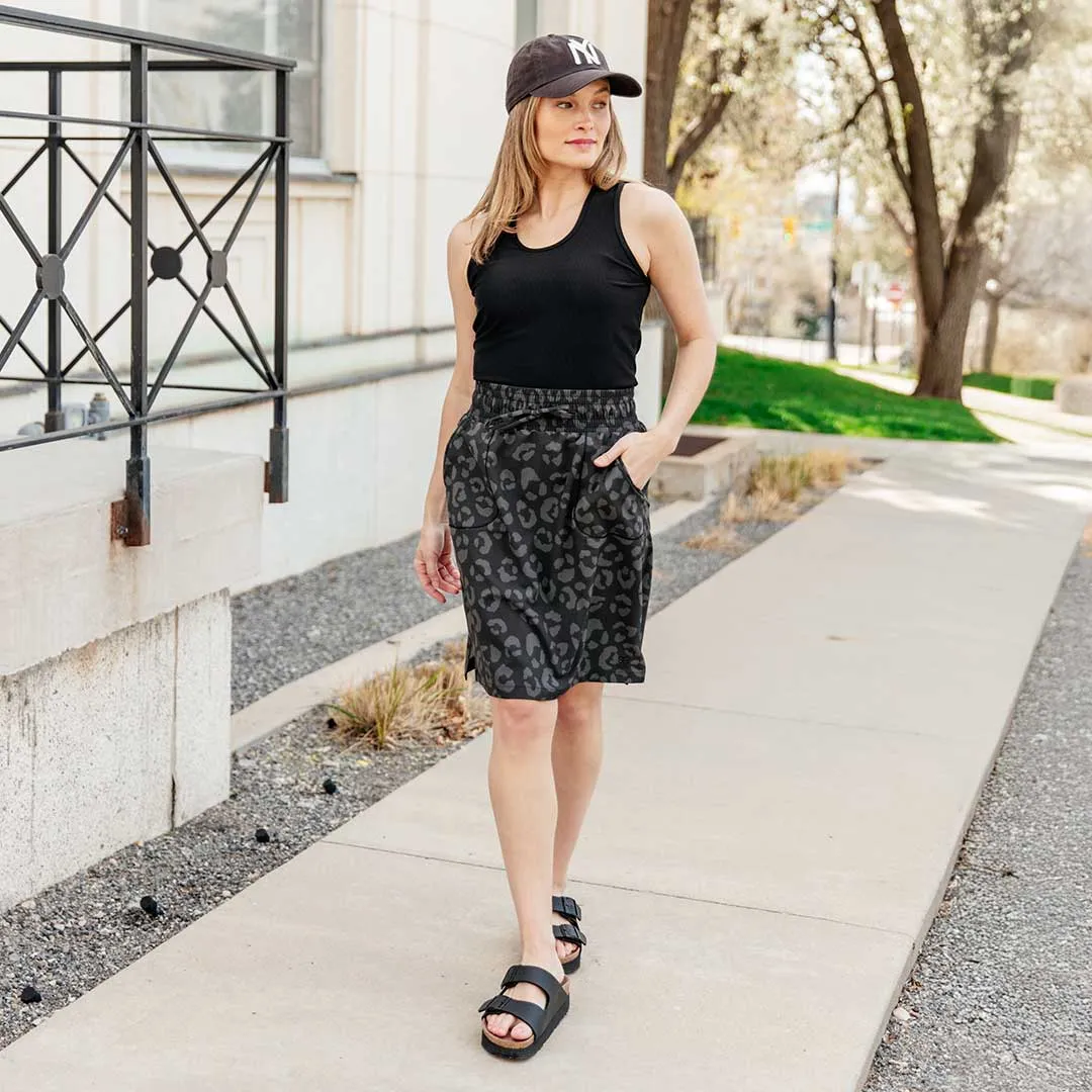 The Away Skirt, Leopard