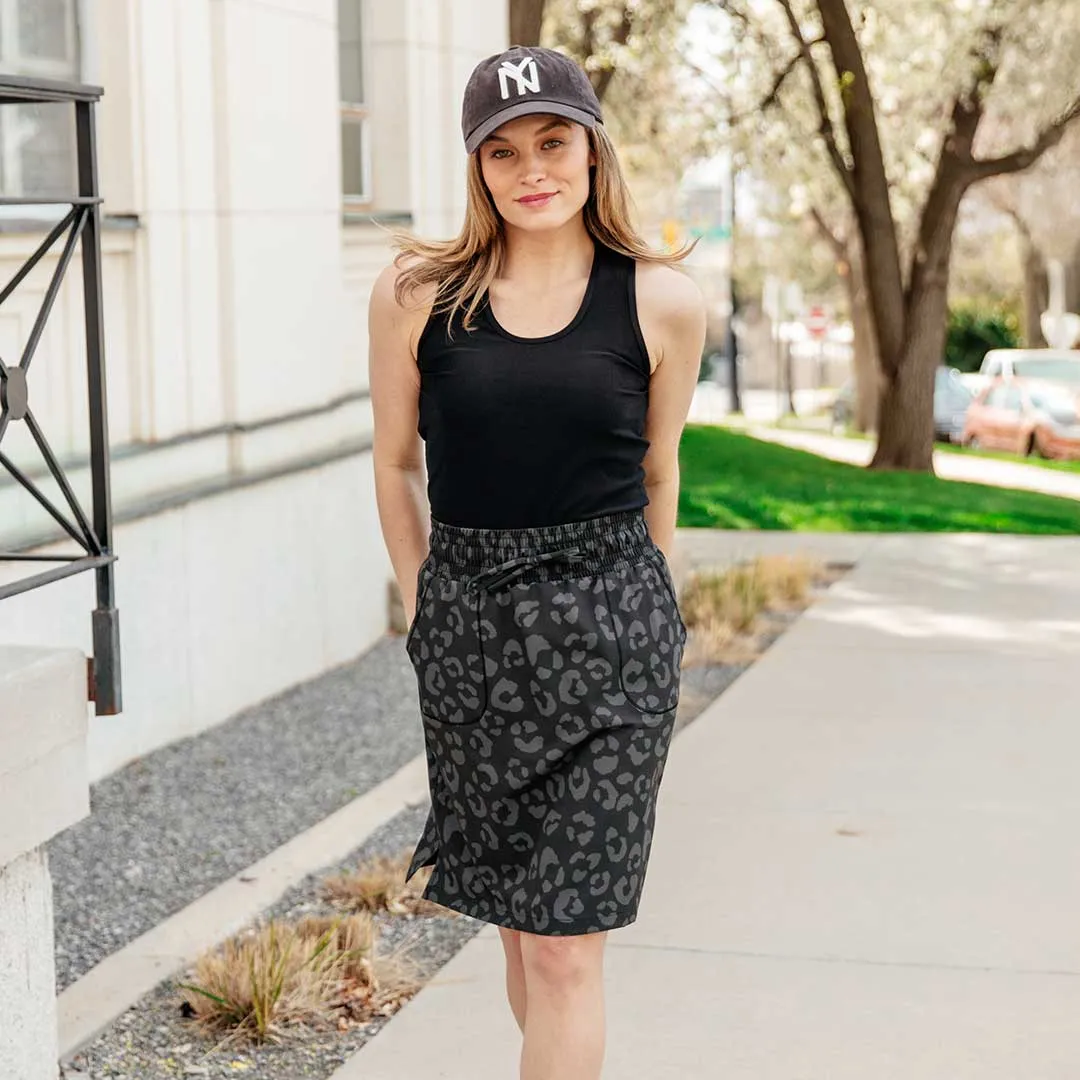 The Away Skirt, Leopard