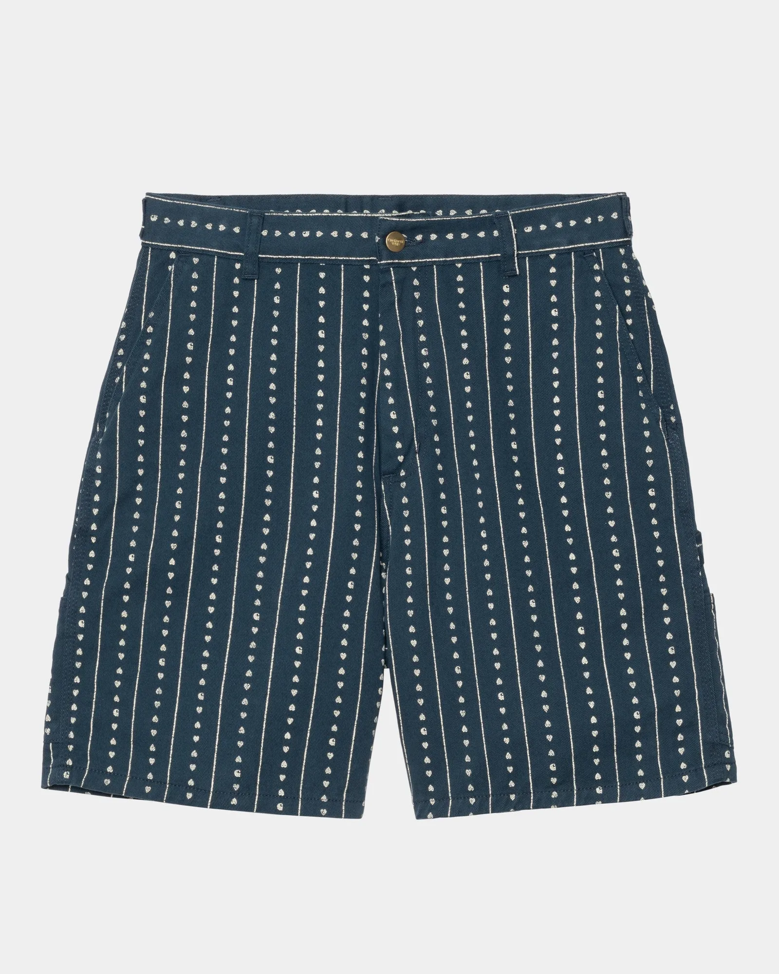 Women's Drewe Short | Ink / Natural Heart C Pinstripe