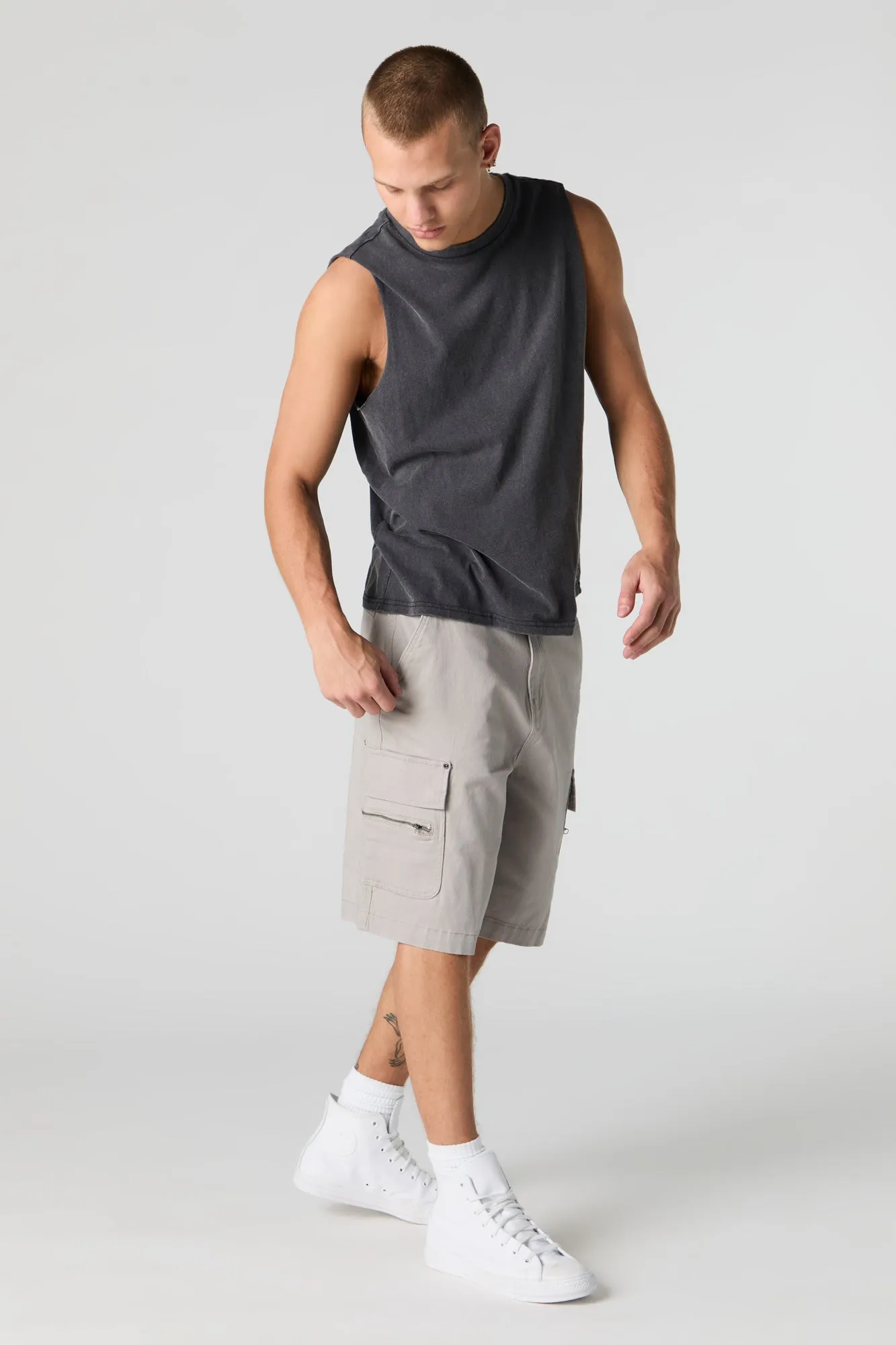 Zip Pocket Cargo Short