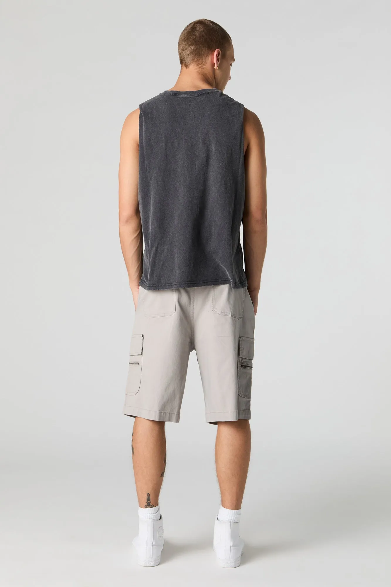 Zip Pocket Cargo Short