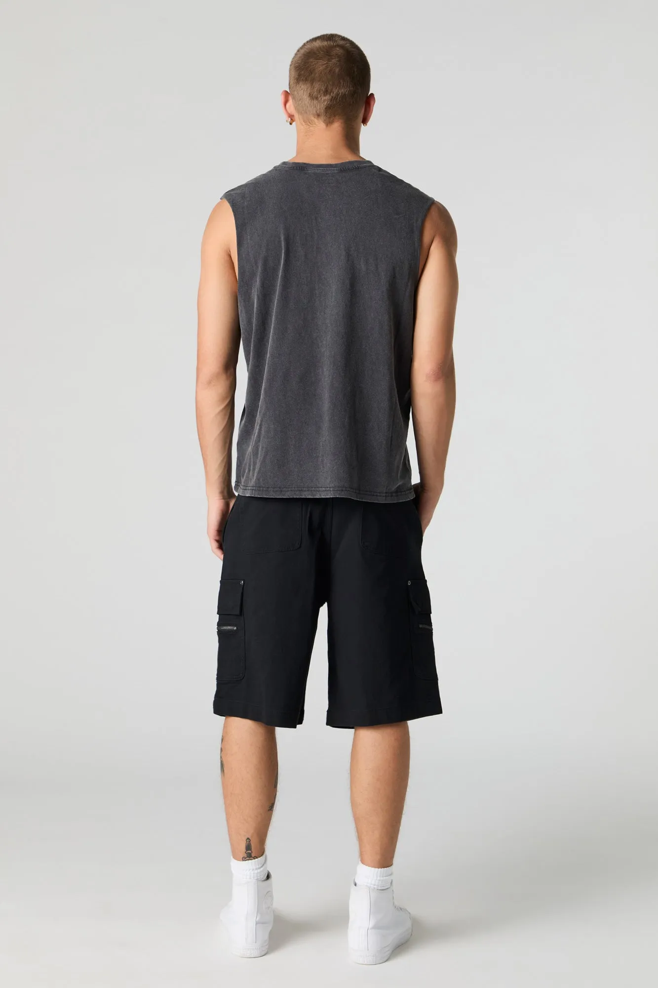 Zip Pocket Cargo Short