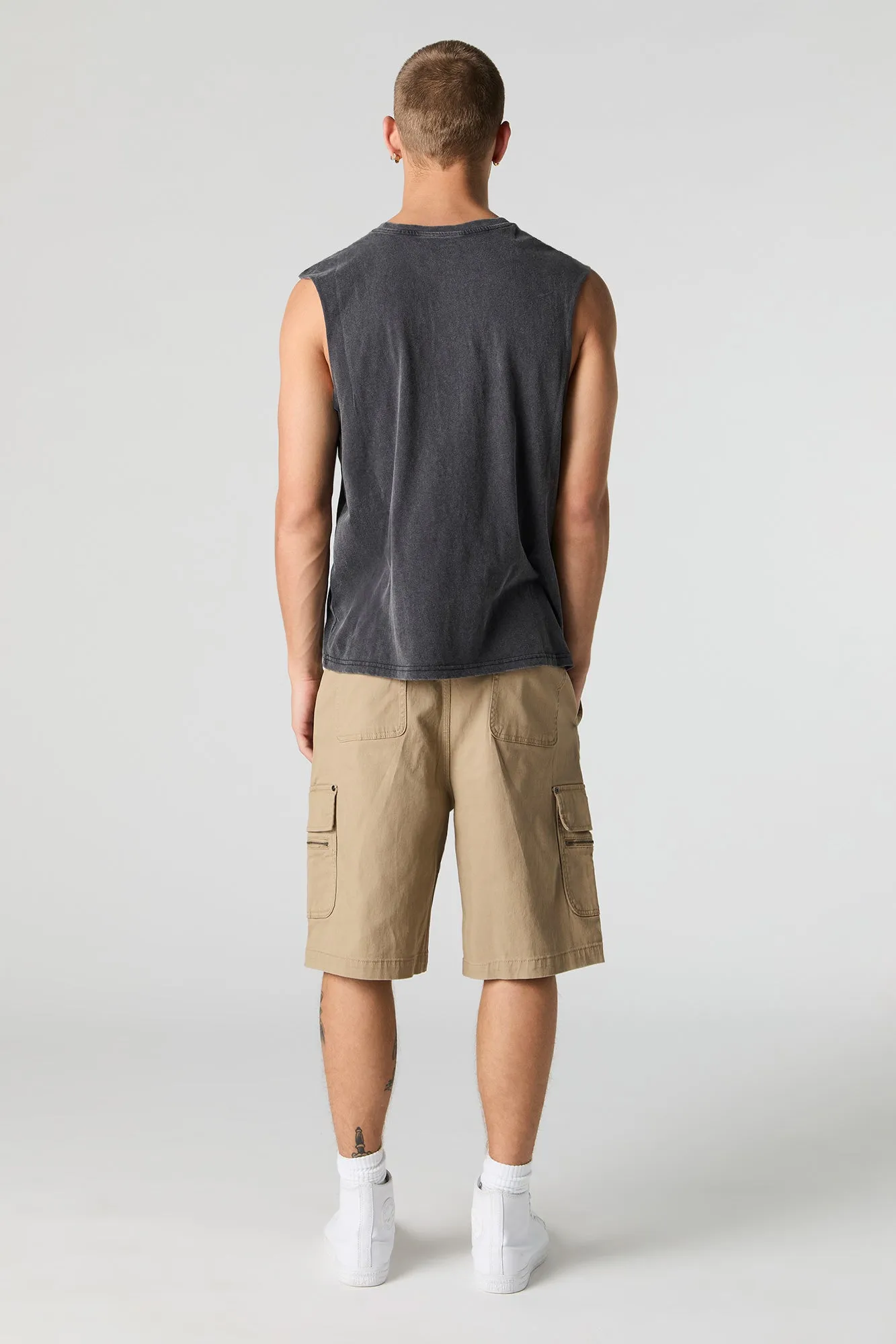 Zip Pocket Cargo Short